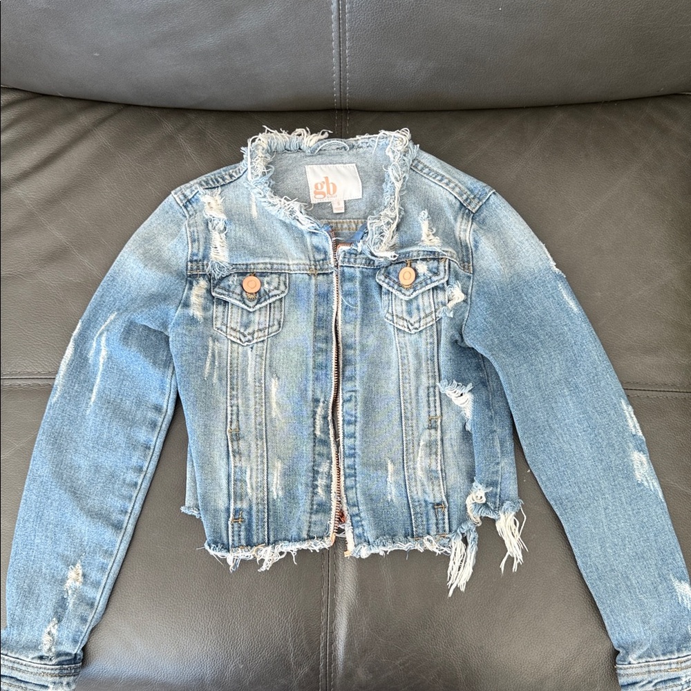 GB Girls Light Blue Denim Jacket